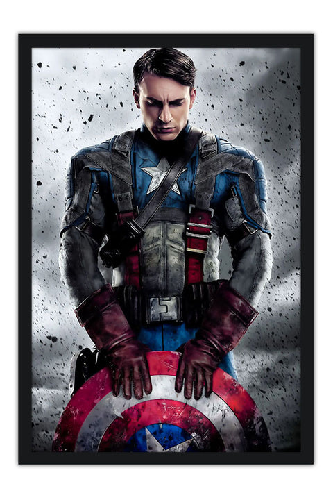 Poster Capitão América - Marvel