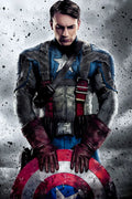 Poster Capitão América - Marvel