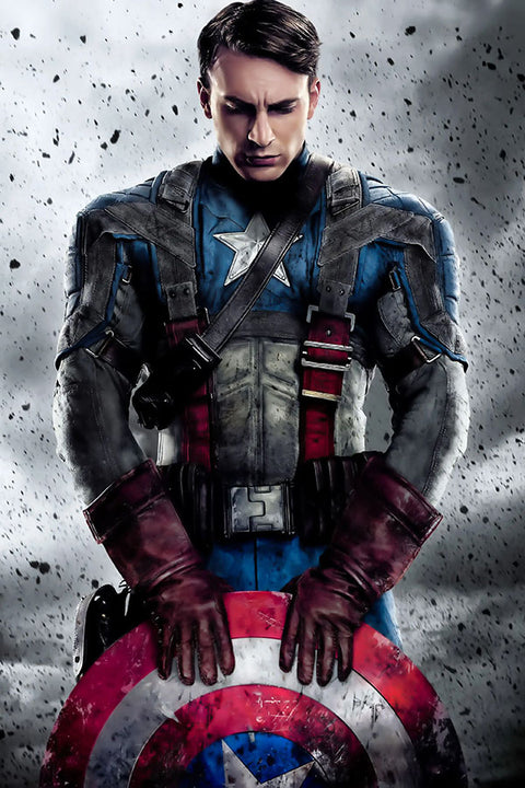 Poster Capitão América - Marvel