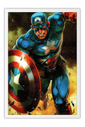 Poster Capitão América - Marvel