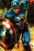 Poster Capitão América - Marvel