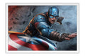 Poster Capitão América - Marvel