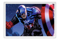 Poster Capitão América - Marvel