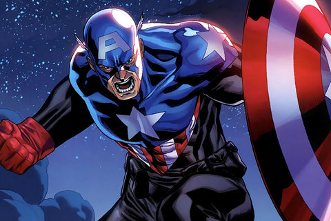 Poster Capitão América - Marvel