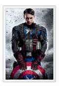 Poster Capitão América - Marvel