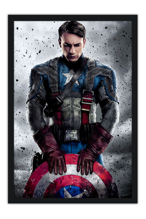 Poster Capitão América - Marvel