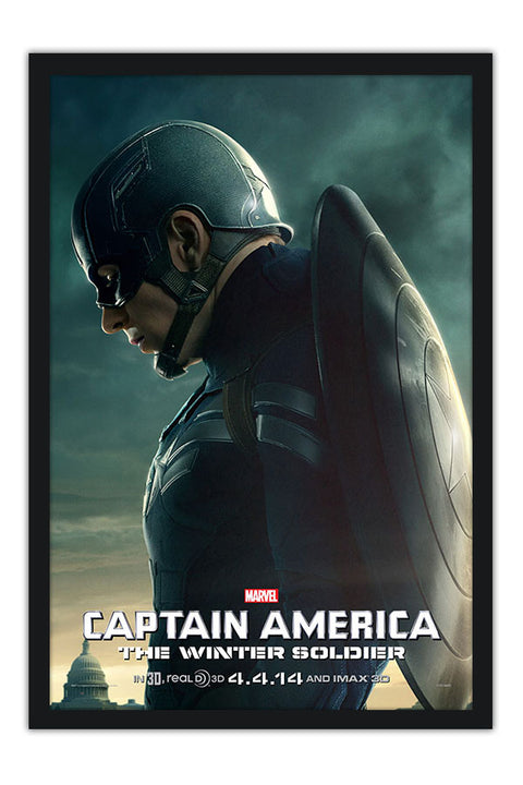 Poster Capitão América - Marvel