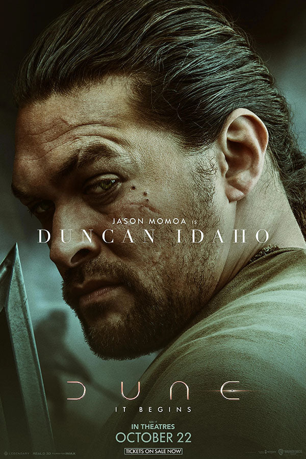 Poster Duna - Jason Mamoa - Dune - Filmes