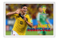Poster James Rodriguez - Jogador - Futebol