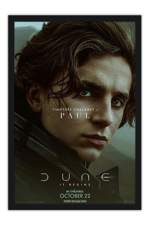 Poster Duna - Timothée Chalamet - Dune - Filmes