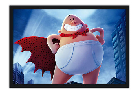 Poster Capitão Cueca - Infantil