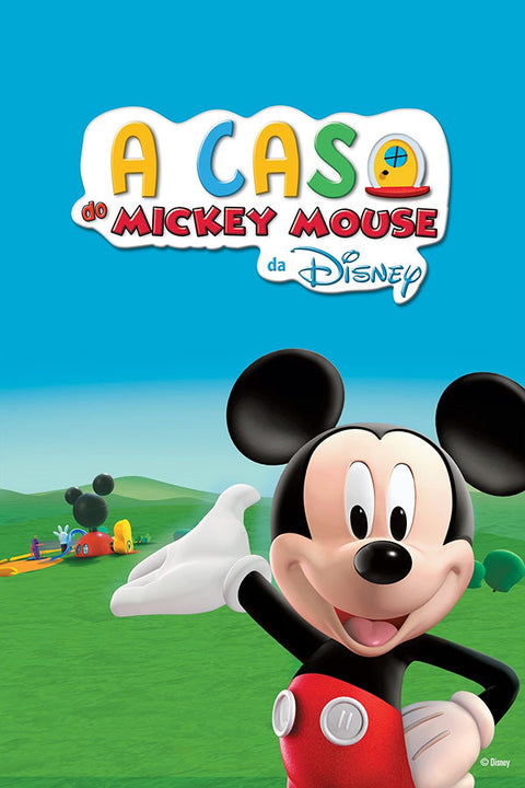 Poster A Casa Do Mickey Mouse - Infantil