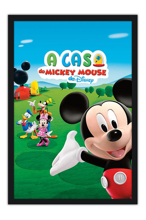 Poster A Casa Do Mickey Mouse - Infantil