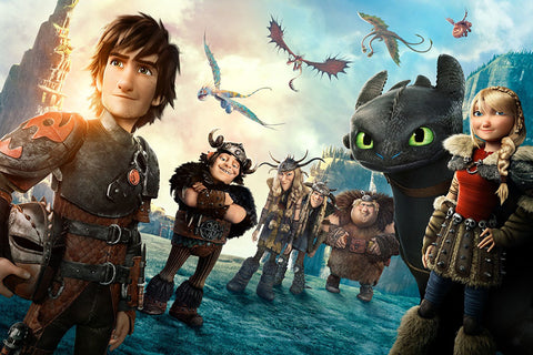 Poster Como Teinar O Seu Dragao 3 - Filmes - Infantil