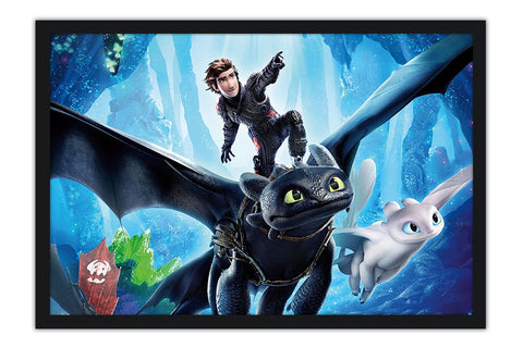 Poster Como Teinar O Seu Dragao 3 - Filmes - Infantil