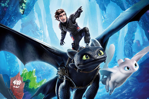 Poster Como Teinar O Seu Dragao 3 - Filmes - Infantil