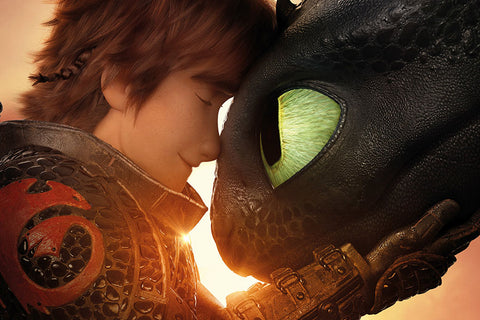 Poster Como Teinar O Seu Dragao 3 - Filmes - Infantil