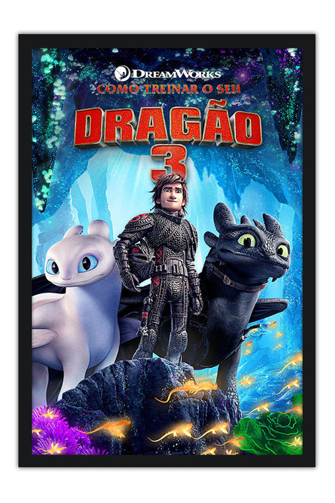 Poster Como Teinar O Seu Dragao 3 - Filmes - Infantil