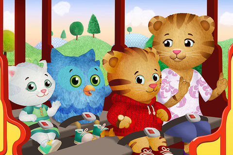 Poster Daniel Tigre - Infantil