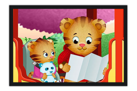 Poster Daniel Tigre - Infantil