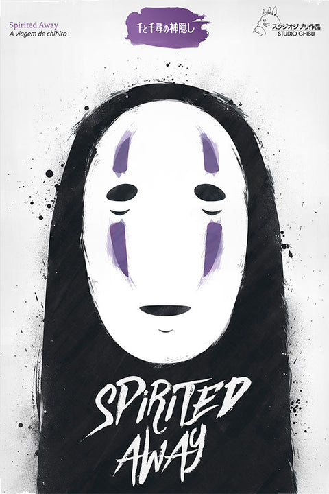 Poster A Viagem De Chihiro - Spirited Away - Estudio Ghibli - Filmes