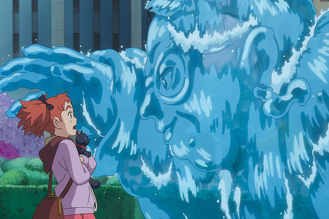 Poster Maria E A Flor Da Feiticeira - Estudio Ghibli - Filmes