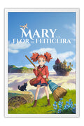 Poster Maria E A Flor Da Feiticeira - Estudio Ghibli - Filmes