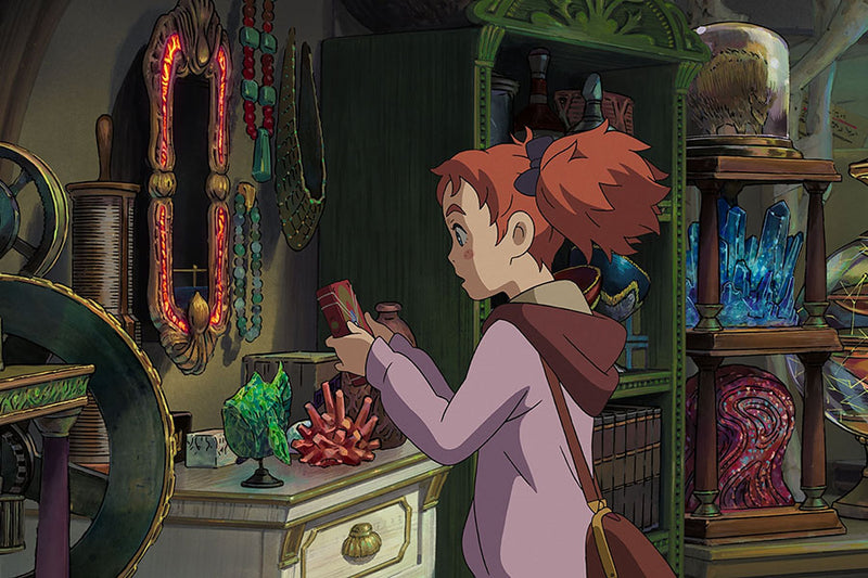 Poster Maria E A Flor Da Feiticeira - Estudio Ghibli - Filmes