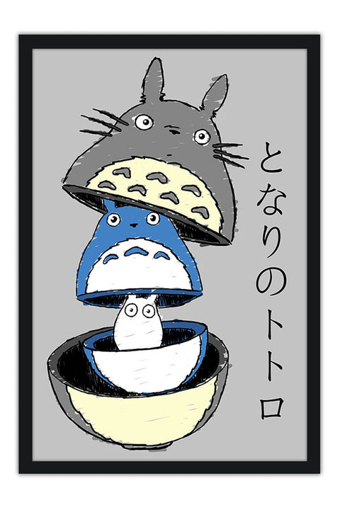 Poster Meu Amigo Totoro - Estudio Ghibli - Filmes