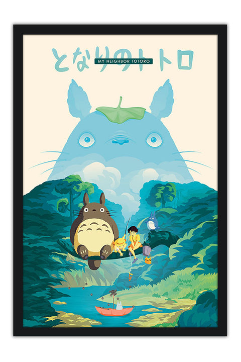 Poster  Meu Amigo Totoro - Estudio Ghibli - Filmes