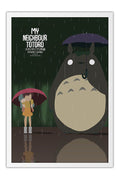 Poster Meu Amigo Totoro - Estudio Ghibli - Filmes