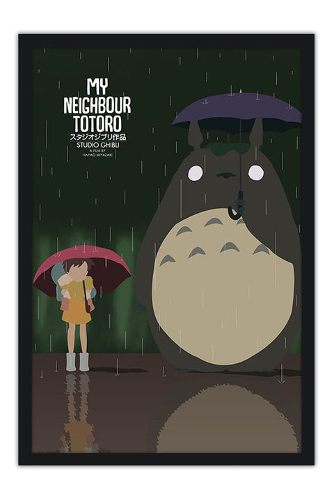 Poster Meu Amigo Totoro - Estudio Ghibli - Filmes