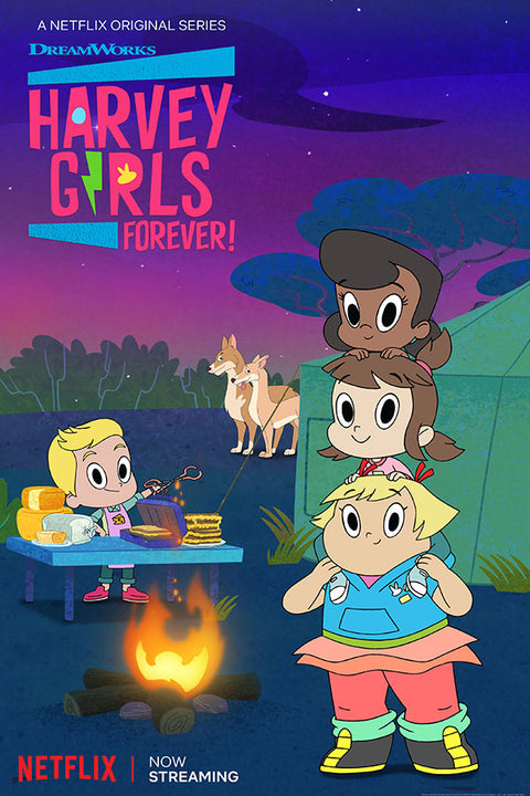 Poster Garotas Harvey - Infantil