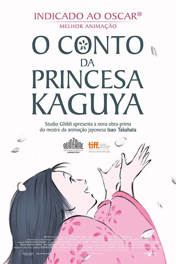 Poster O Conto Da Princesa Kaguya - Estudio Ghibli - Filmes