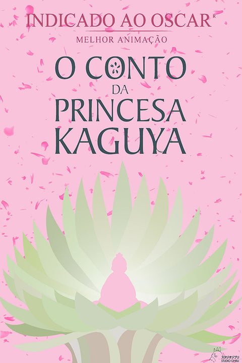 Poster O Conto Da Princesa Kaguya - Estudio Ghibli - Filmes