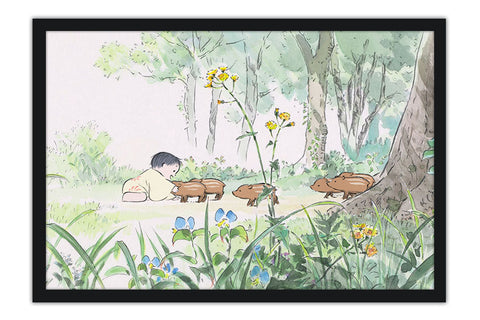 Poster O Conto Da Princesa Kaguya - Estudio Ghibli - Filmes