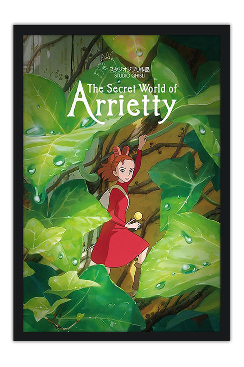 Poster O Mundo Dos Pequeninos - Estudio Ghibli - Filmes