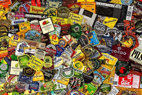Poster Colagens de Drinks e Cervejas
