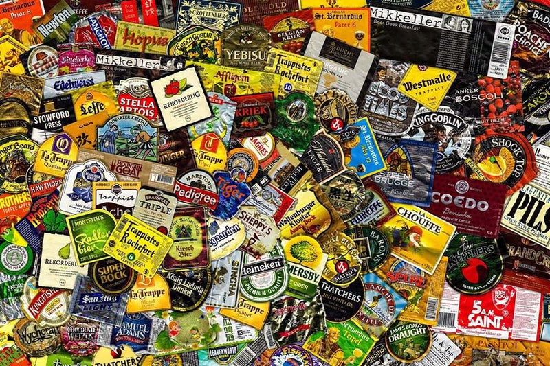 Poster Colagens de Drinks e Cervejas