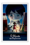 Poster O Mundo Dos Pequeninos - Estudio Ghibli - Filmes