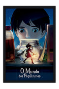 Poster O Mundo Dos Pequeninos - Estudio Ghibli - Filmes