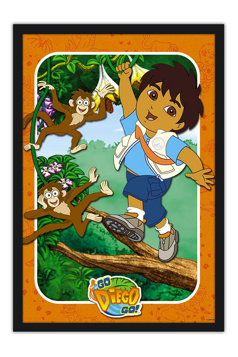 Poster Go Diego Go - Infantil