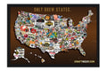Poster Mapa Craft Beer