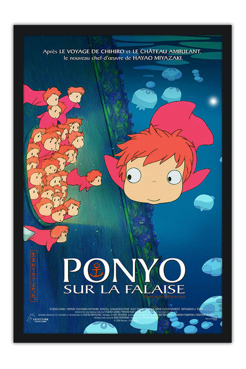 Poster Ponyo - Estudio Ghibli - Filmes
