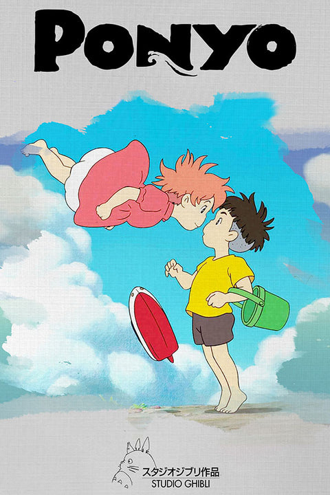 Poster Ponyo - Estudio Ghibli - Filmes