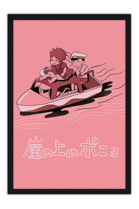 Poster Ponyo - Estudio Ghibli - Filmes