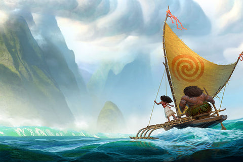 Poster Moana - Princesa - Disney - Filmes - Infantis