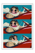 Poster Porco Rosso - Estudio Ghibli - Filmes