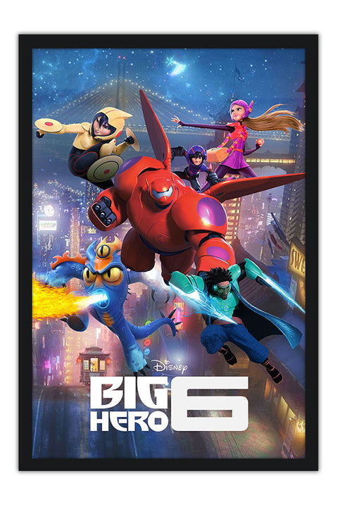 Poster Operação Big Hero - Filmes - Infantis
