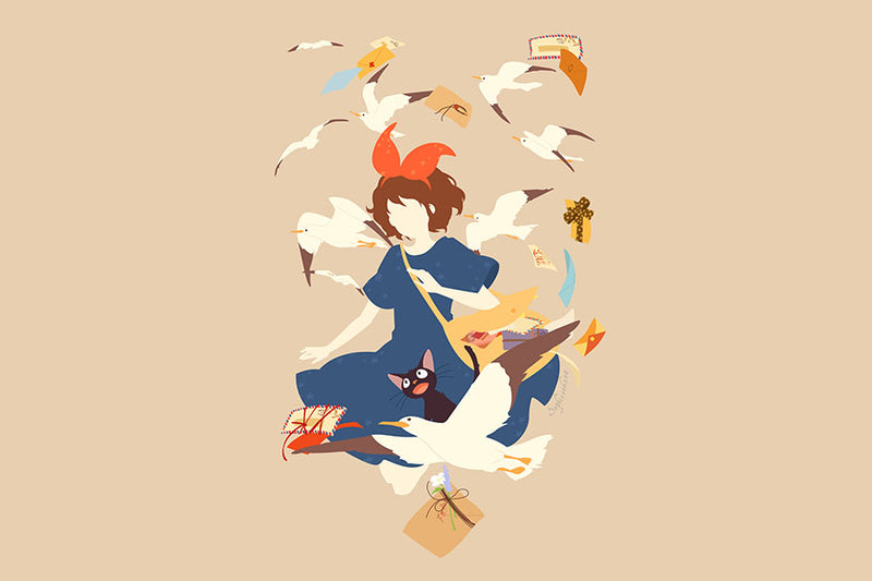 Poster Serviço de Entregas da Kiki - Estudio - Ghibli Filmes